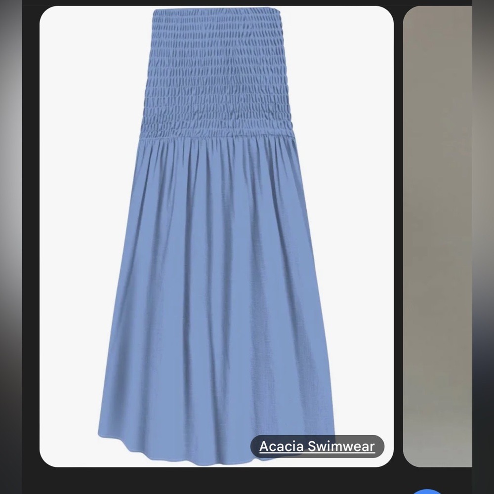 Acacia OAXACA SKIRT - SUMMER 2023 in Seine size small